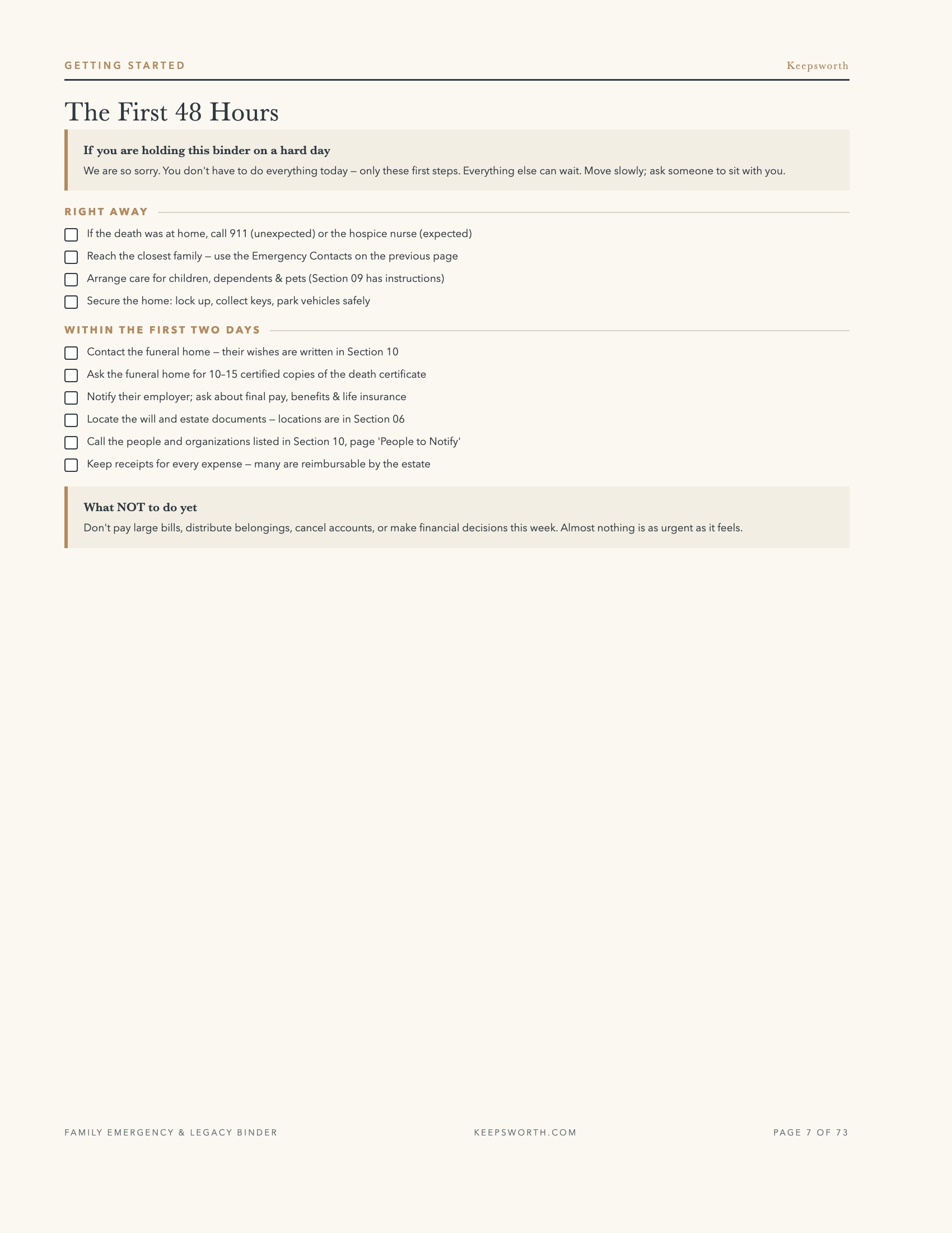 Readable sample page 3