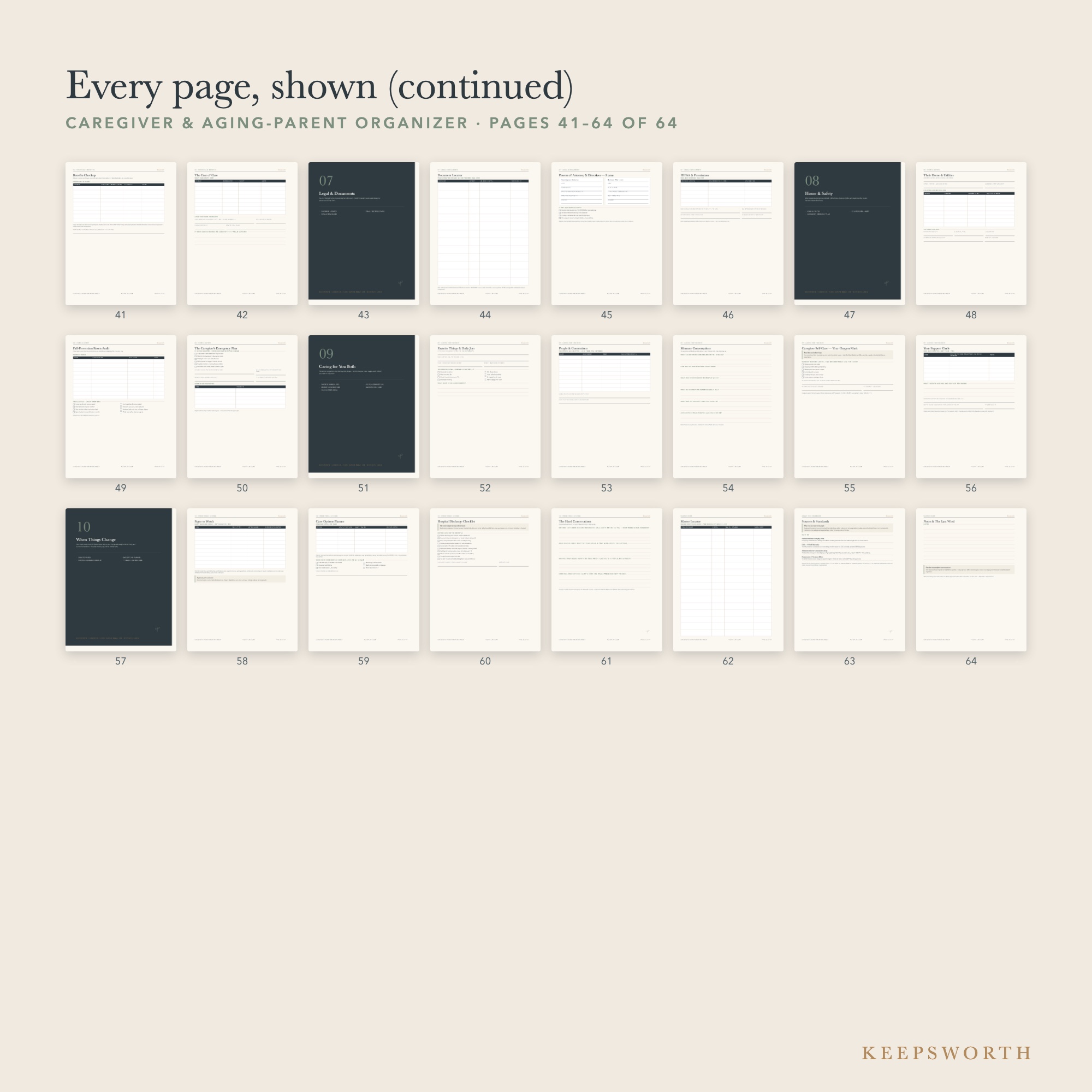 Contact sheet — every page shown, part 2